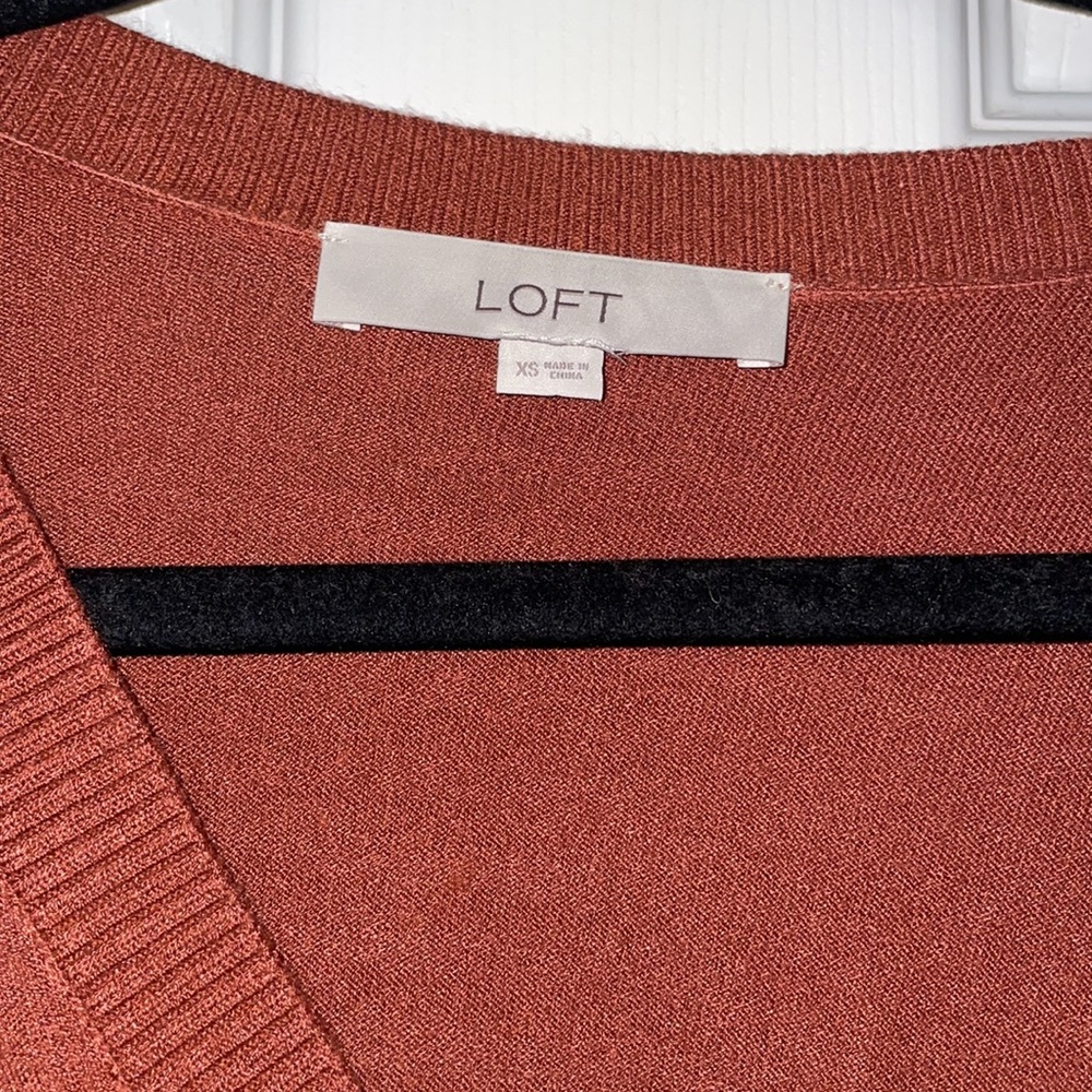 Rust Loft Cardigan - Picture 2 of 3
